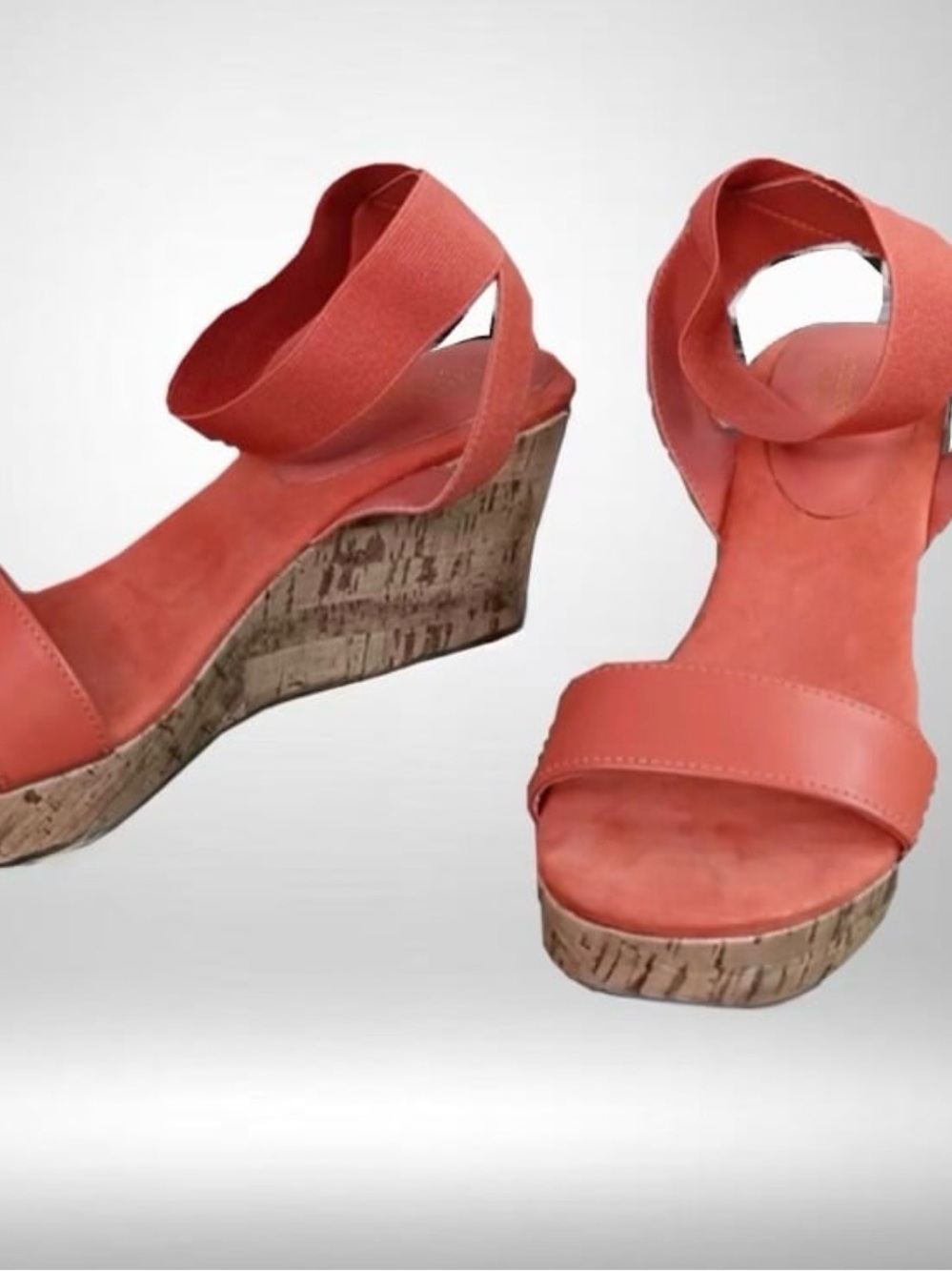 Pink Wedge Platform Sandals - Women’s Size 10